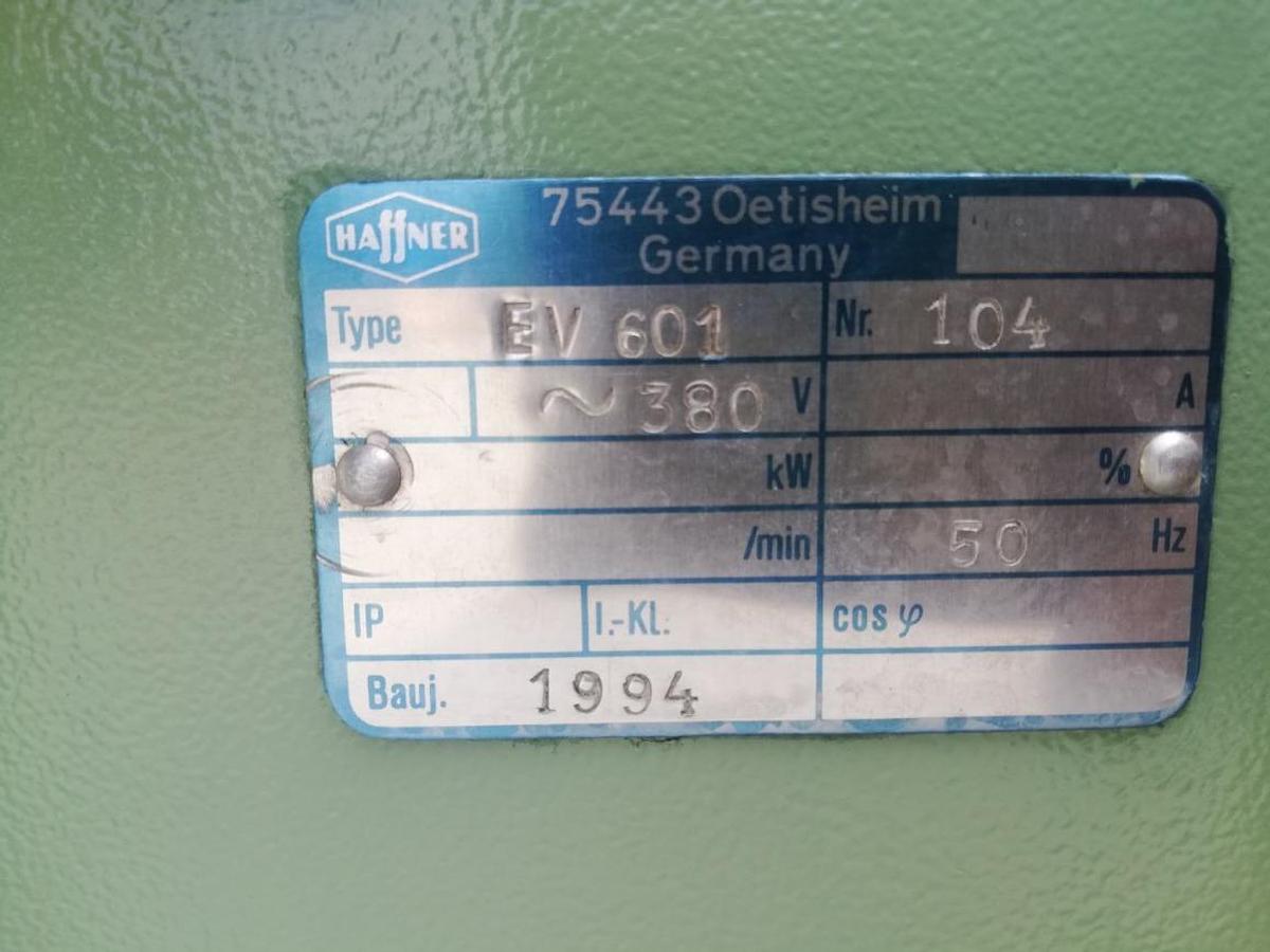Używane ZAGNIATARKA / ZACISKARKA HAFFNER  EV 601