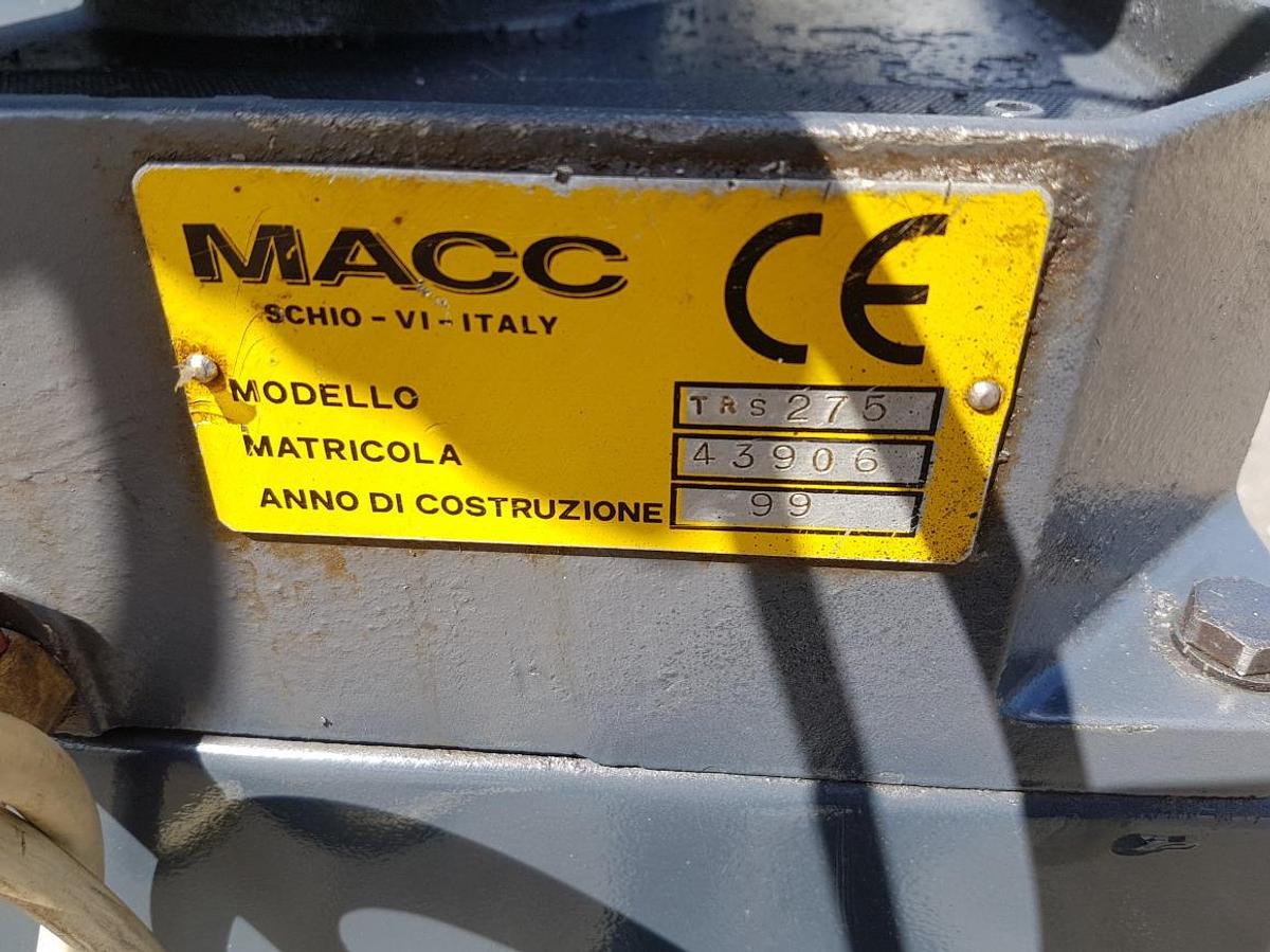 Used REINFORCEMENT SAW / CUTTER MACC TRS 275