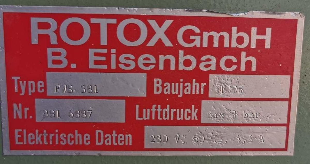 Używane FREZARKA DO ODWODNIEŃ AUTOMAT ROTOX FWS 381