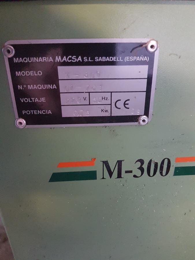 Używane PIŁA JEDNOGŁOWICOWA DO LISTEW ALUMINIOWYCH MACSA M 300 ROK 2008