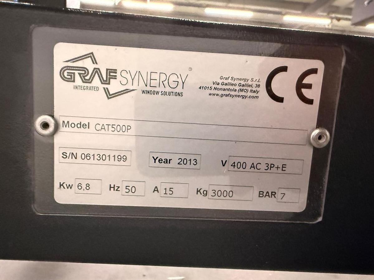 Używane CENTRUM CIĘCIA FIMTEC / GRAF SYNERGY CAT 500 P ROK 2013