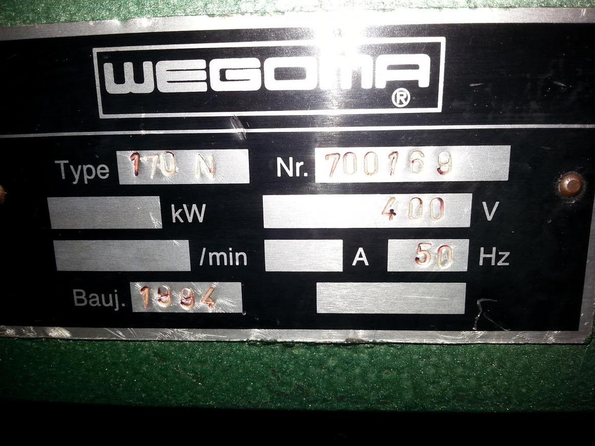 Used SINGLE HEAD WEGOMA / GRAULE ZS 170 YEAR 1994