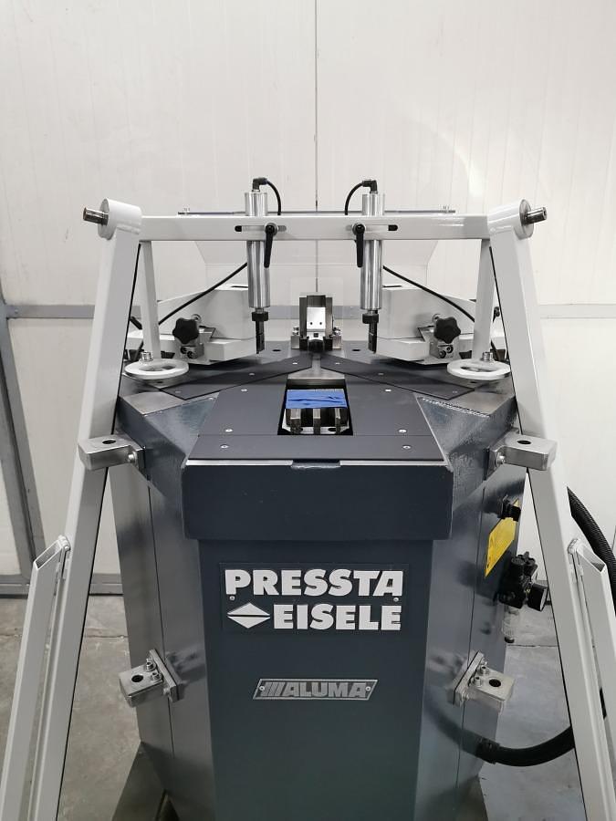 Used CORNER CRIMPING MACHINE ALUMA / PRESSTA EISELE 2000 YEAR 2011