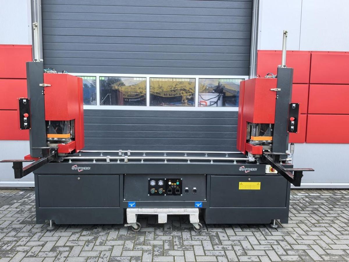 Used DOUBLE HEAD WELDING MACHINE GRAF SYNERGY / FIMTEC SL2/2 YEAR 2015
