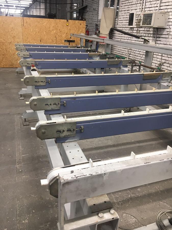 Used HAFFNER CUTTING AND MACHINING CENTRE TYPE 220 WITH AUTOMATIC REINFORCEMENT SAW YEAR 2009
