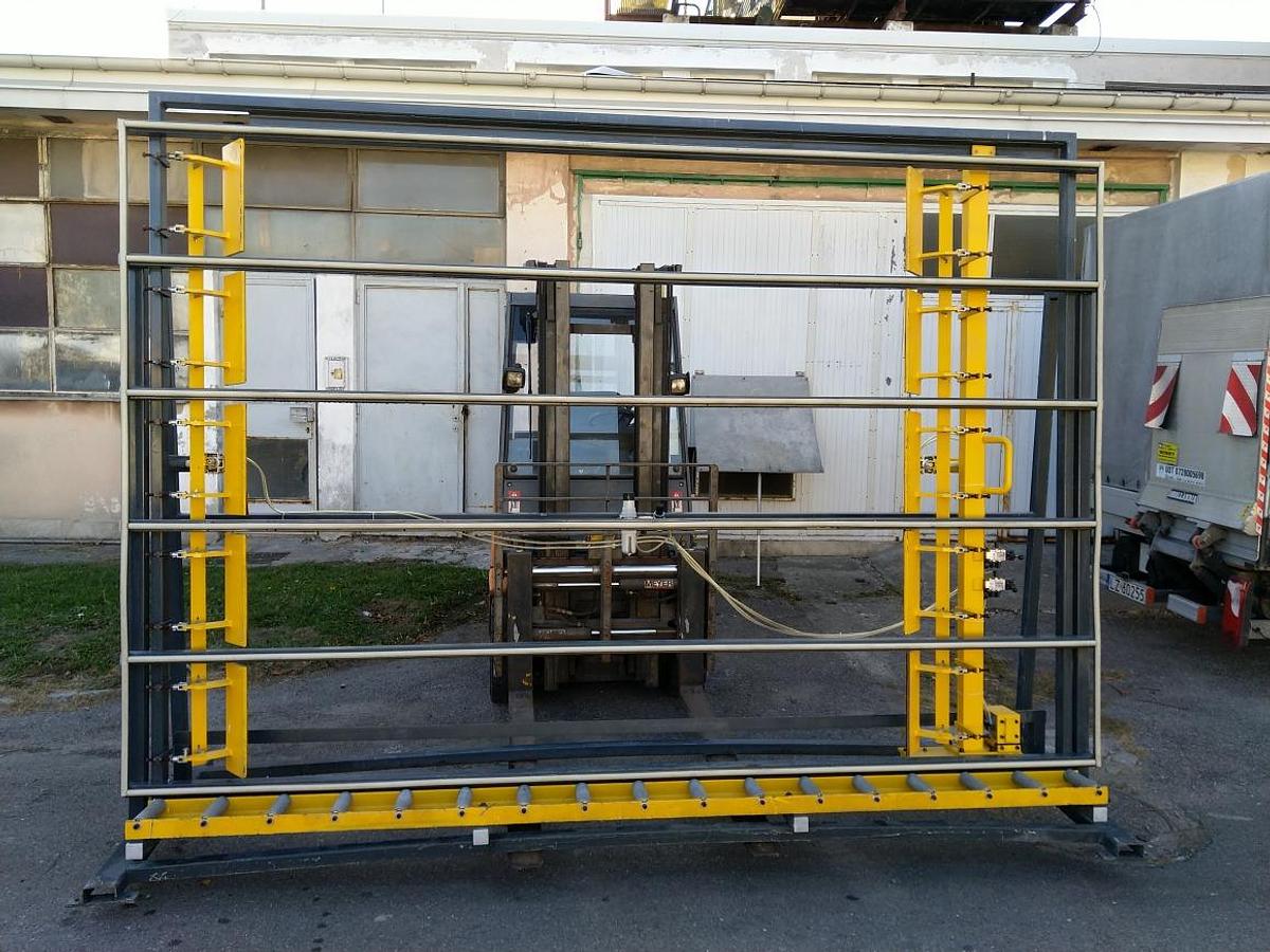 Used PRESS FOR INSPECTION AND GLAZING OF SCHURING