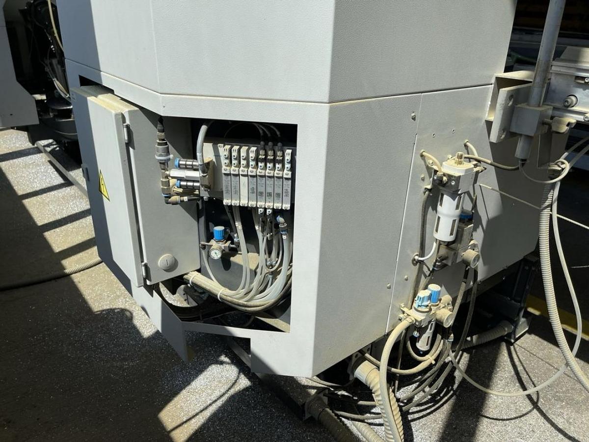 Używane PIŁA AUTOMATYCZNA DWUGŁOWICOWA ELUMATEC DG 244 + E580 -5 ROK 2015