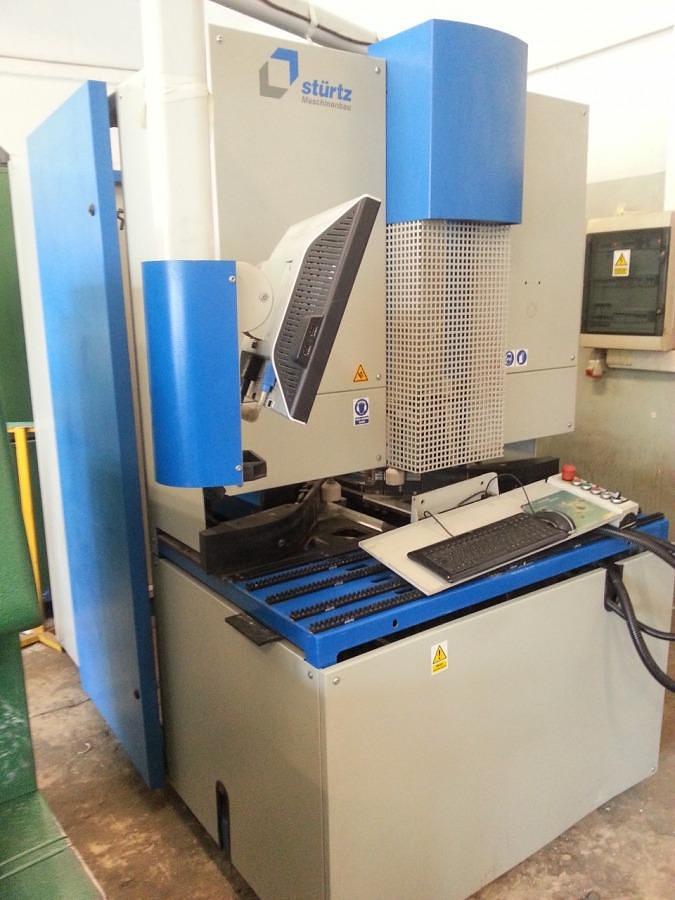 Used CNC CLEANING MACHINE STURTZ 2 AS JC YEAR 2008