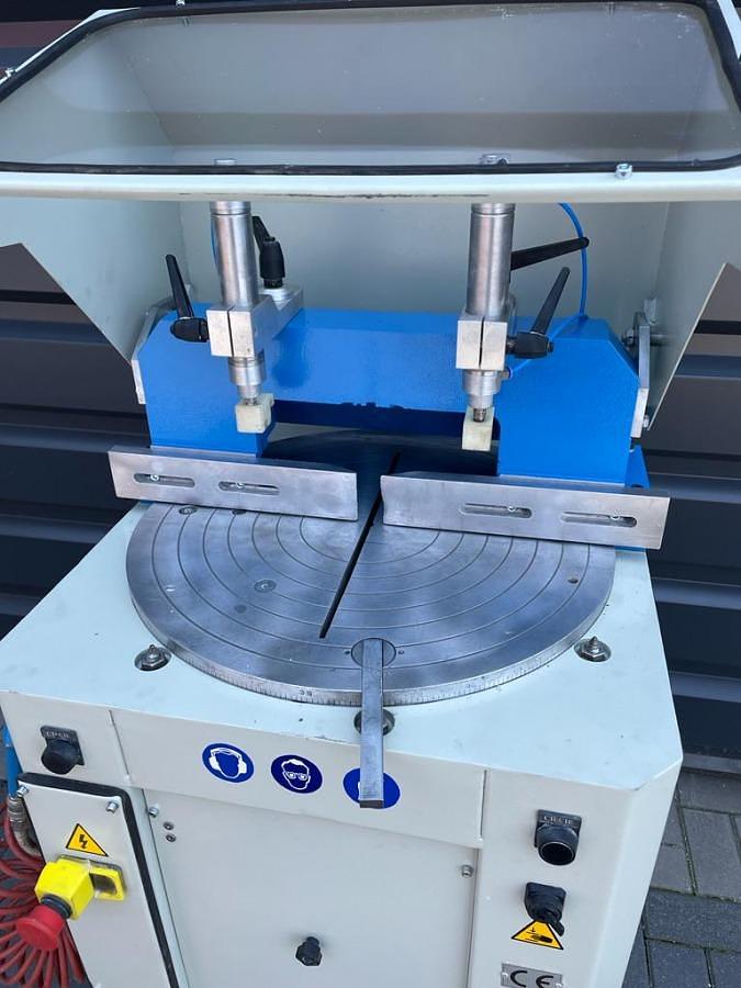 Used SINGLE HEAD ALUMINIUM SAW PREZ-MET AS 400 YEAR 2005