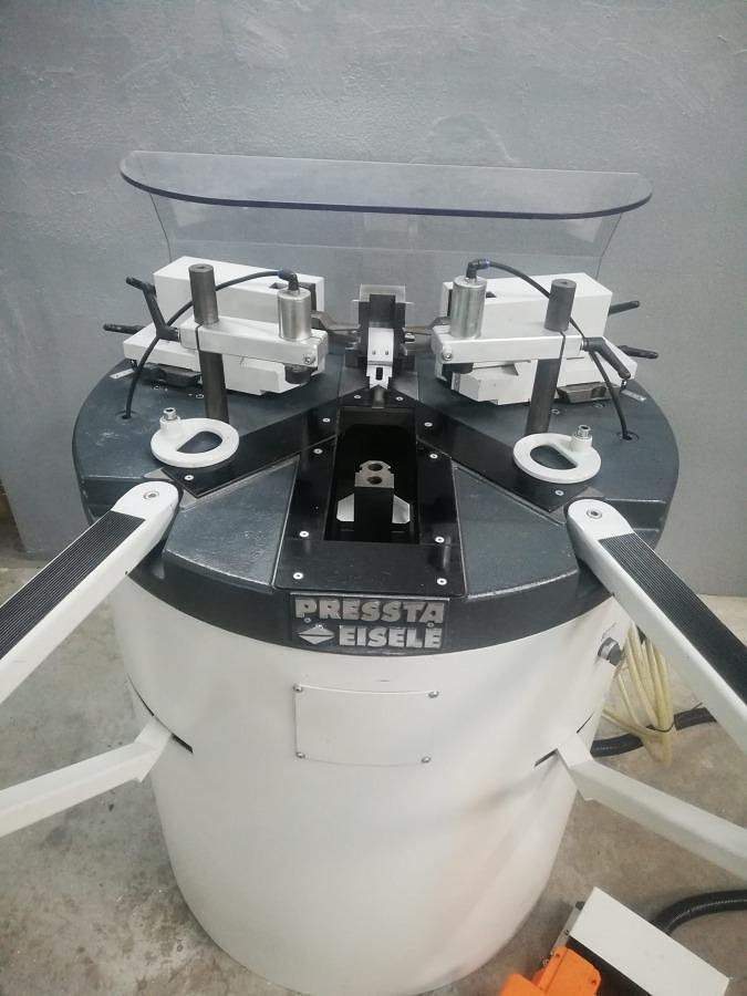 Used CORNER CRIMPING MACHINE PRESSTA EISELE 5000 YEAR 2015