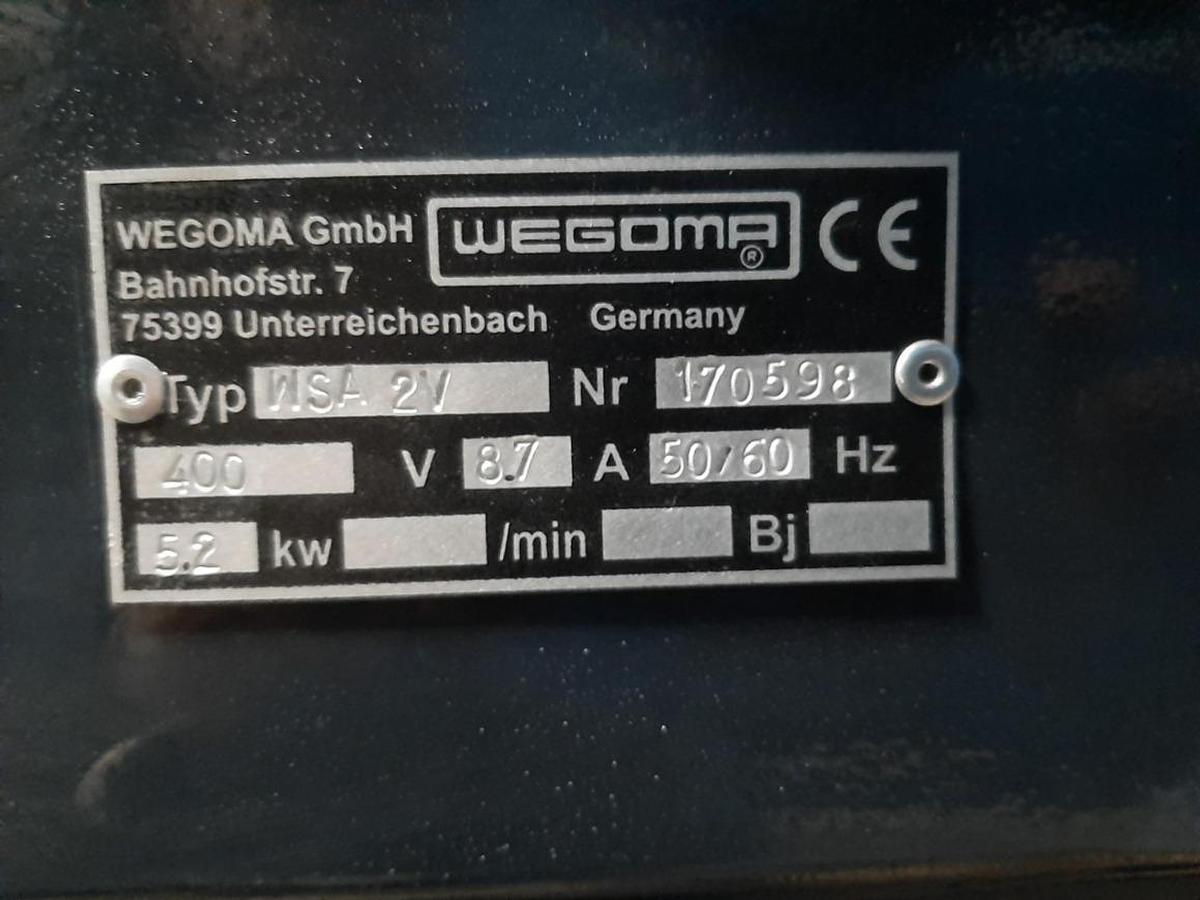 Używane ZGRZEWARKA DWUGŁOWICOWA WEGOMA WSA2V ROK 2018