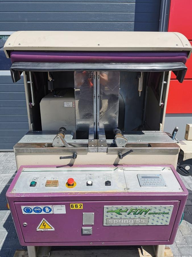 Used SINGLE HEAD SAW FOM INDUSTRIE SPRING 55