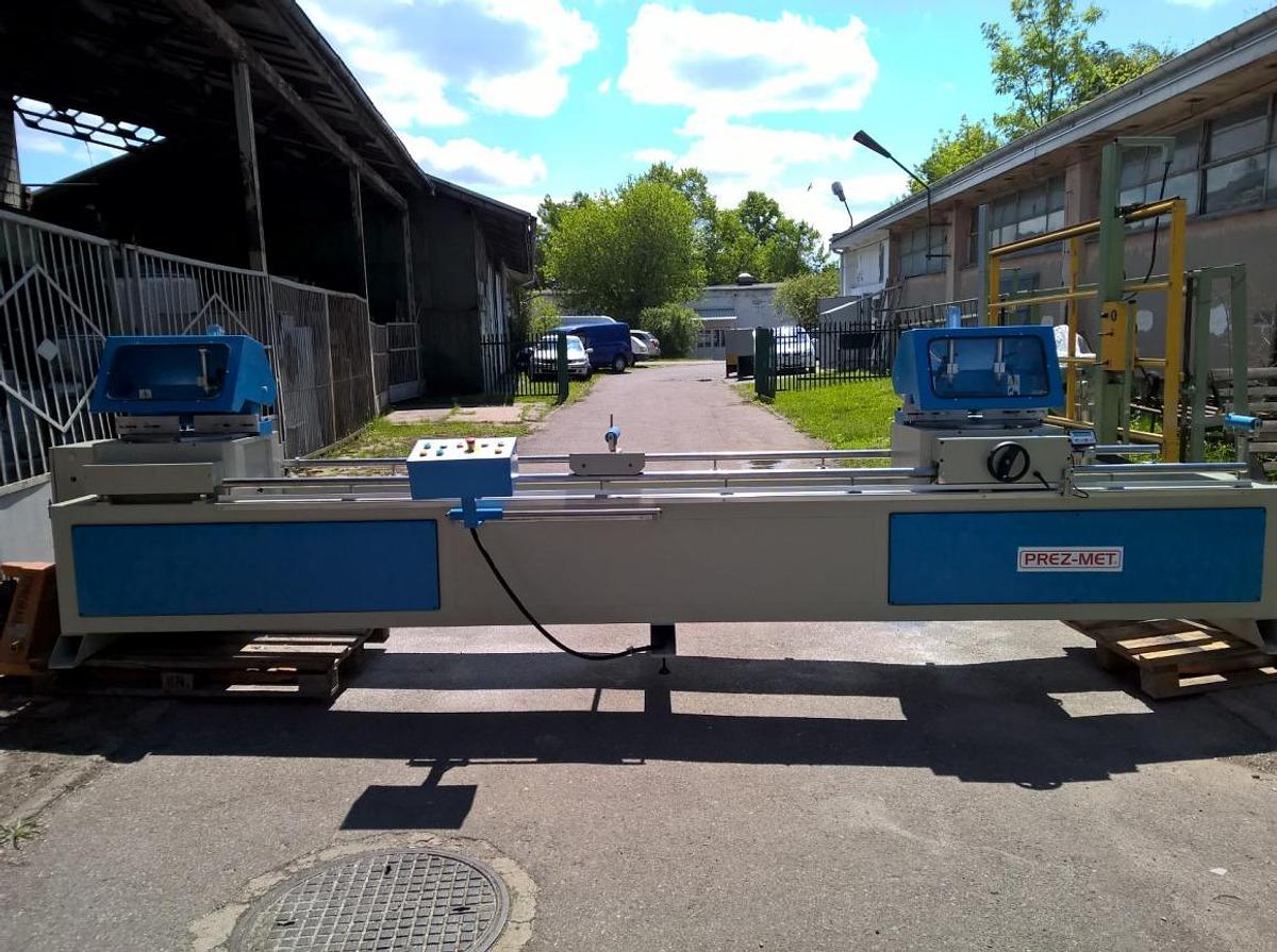 Used DOUBLE-HEADED SAW PREZ-MET DHC 400E YEAR 2009