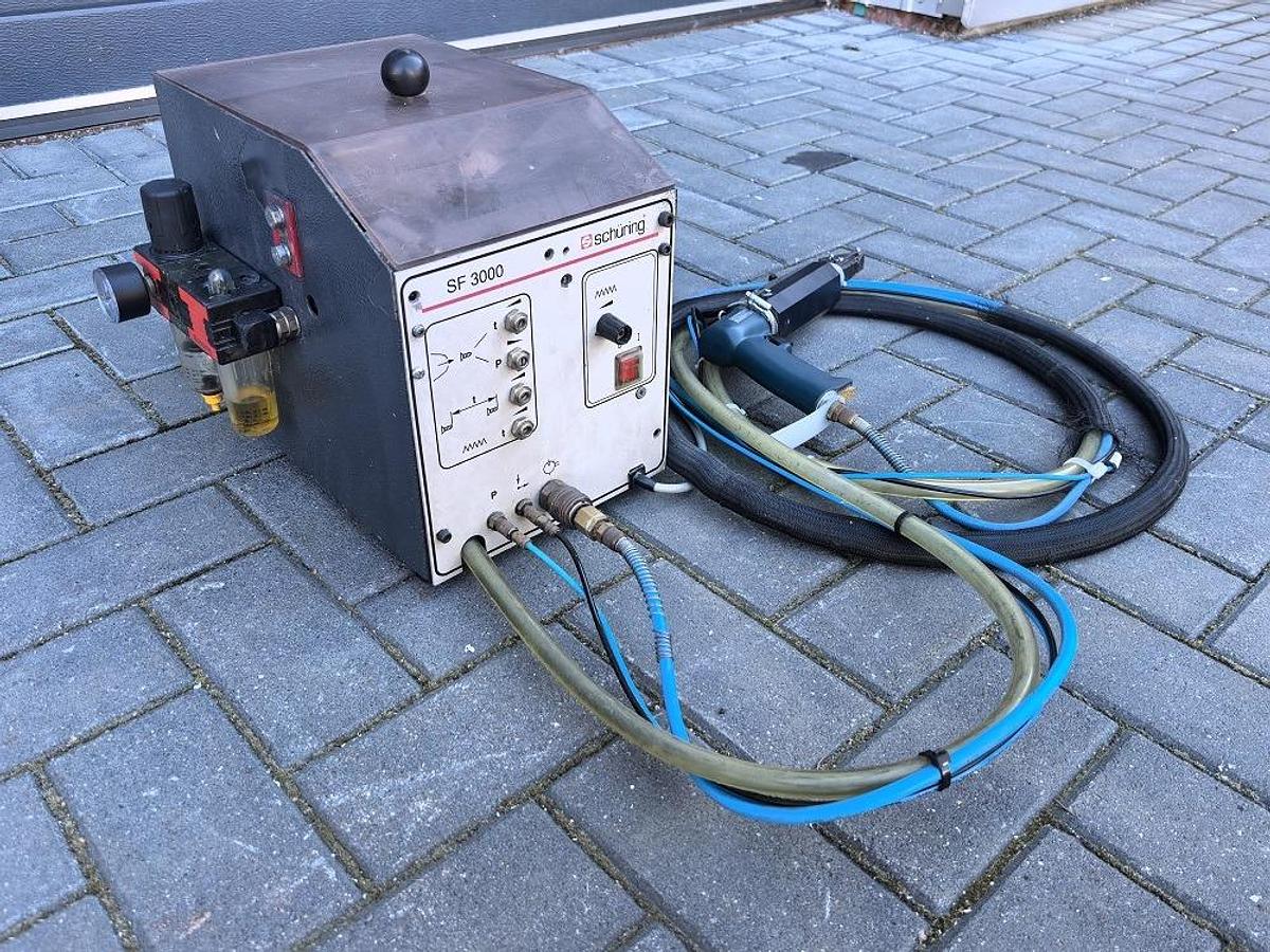 Used REINFORCEMENT SCREWDRIVER SCHURING SF-3000 WITH FEEDER