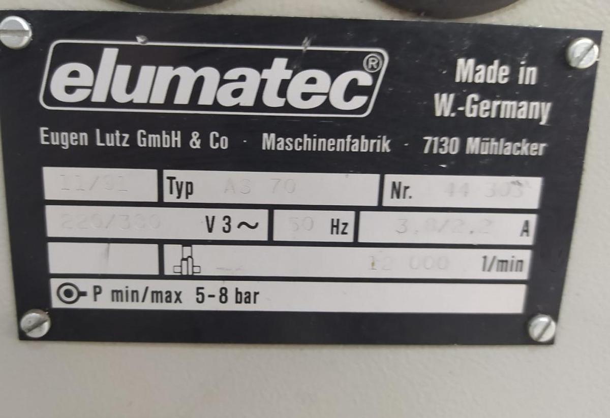 Używane FREZARKO- KOPIARKA ELUMATEC AS 70