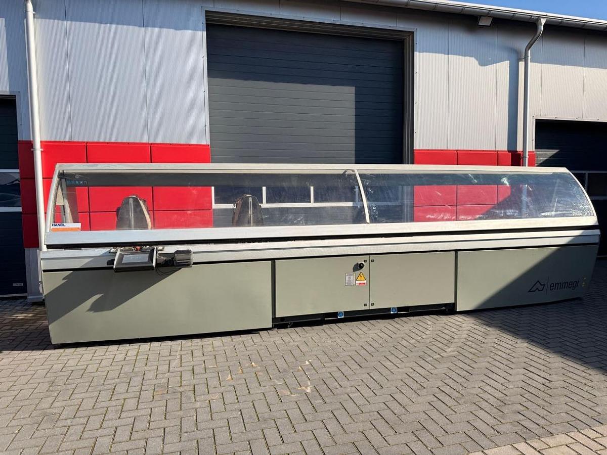 Used AUTOMATIC DOUBLE-HEADED SAW EMMEGI PRECISION T2 PNEUMATICA TU/5 YEAR 2012