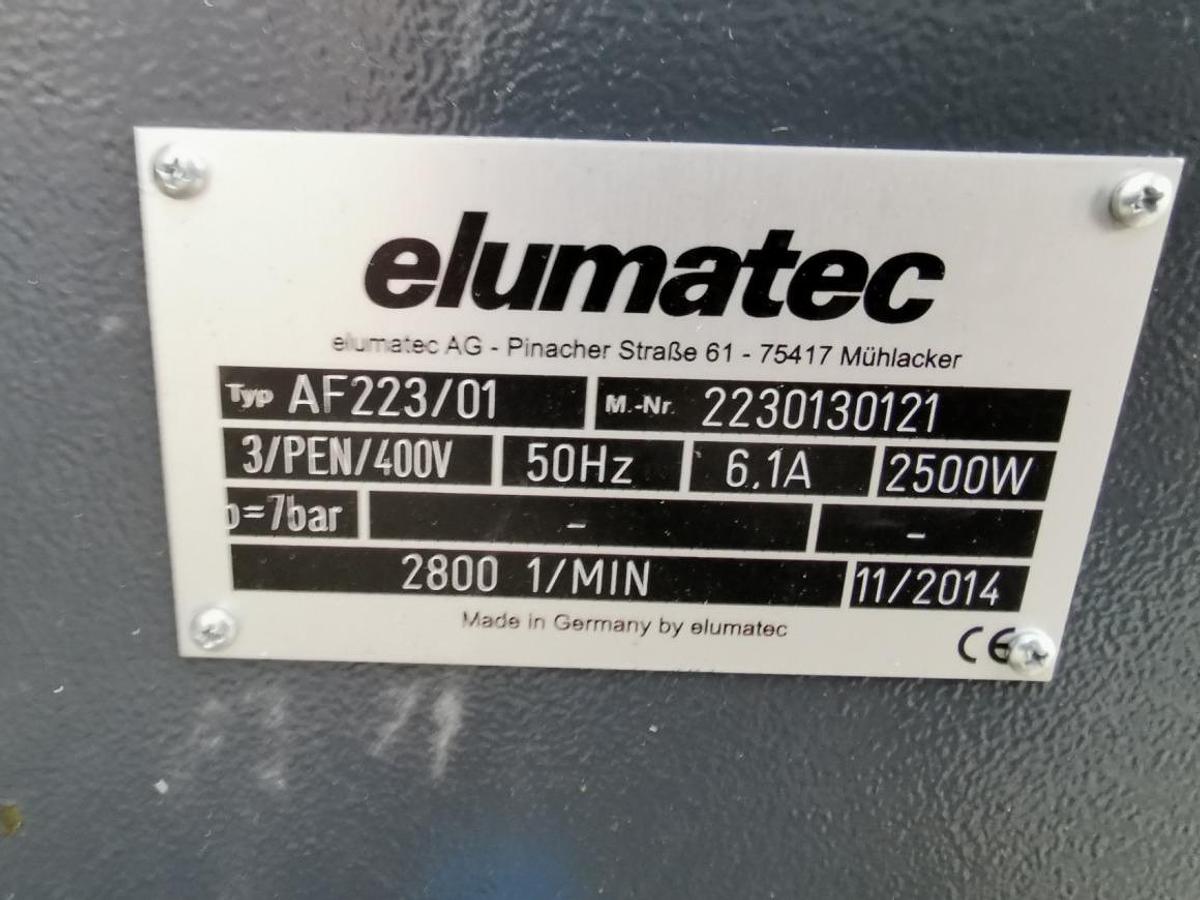 Used ELUMATEC POST MILLING MACHINE AF 223 /01 YEAR 2014