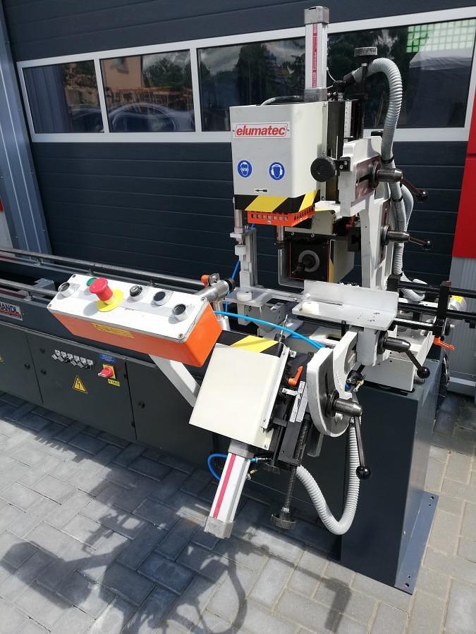 Używane FREZARKA DO ODWODNIEŃ AUTOMAT SZEŚCIOGŁOWICOWY ELUMATEC WSD 76 / 20 ROK 2000