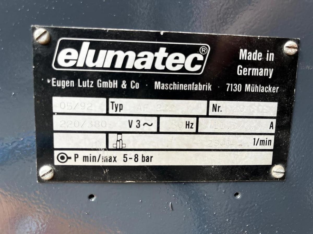 Używane FREZARKA DO SŁUPKA ELUMATEC AF 222
