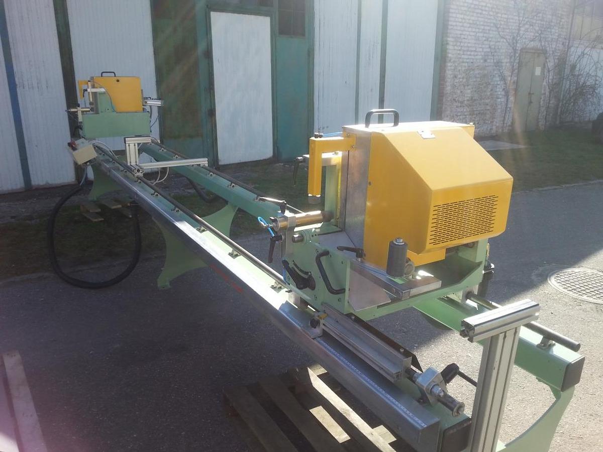 Used RAPID DGS 10 DOUBLE-HEAD SAW (200 M) YEAR 1998