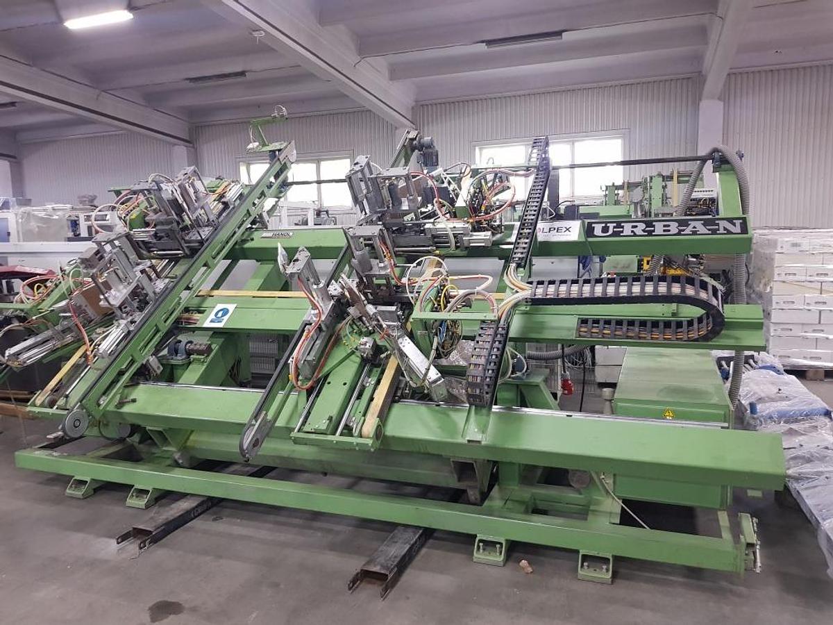 Used FOUR HEAD WELDING MACHINE URBAN AKS 1400 ETL