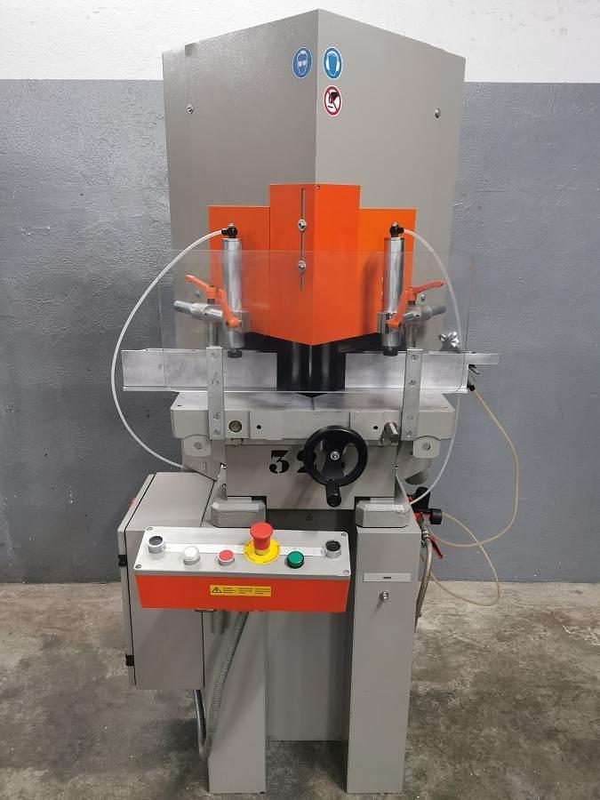 Used ELUMATEC DOUBLE EDGING SAW KS 101