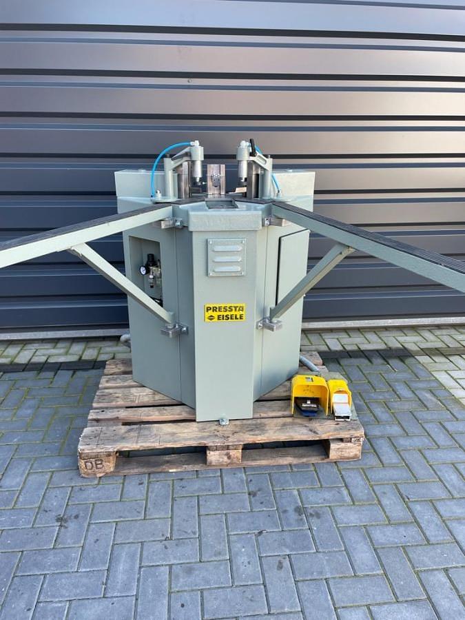Used CORNER CRIMPING MACHINE PRESSTA EISELE PV 8
