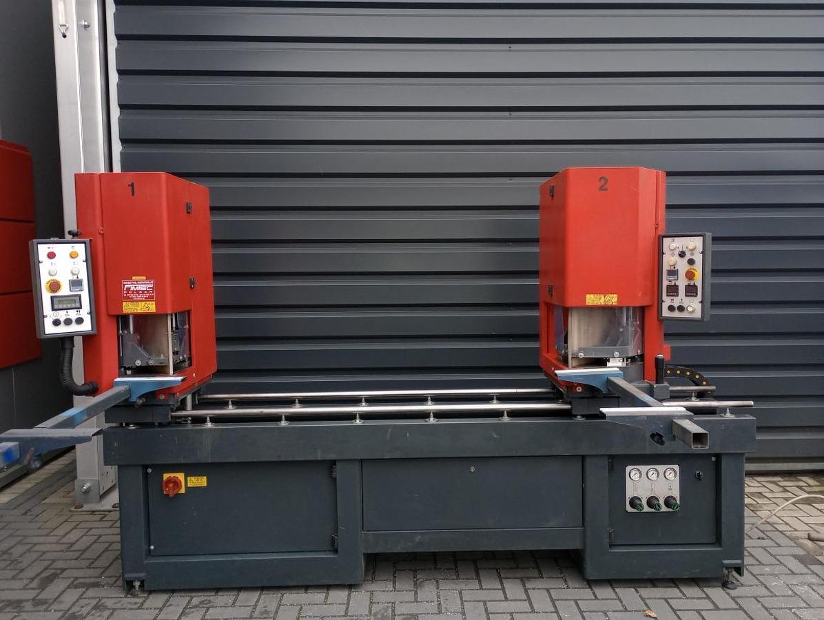 Used DOUBLE HEAD WELDING MACHINE FIMTEC SL2 -2 PLUS, YEAR 2005