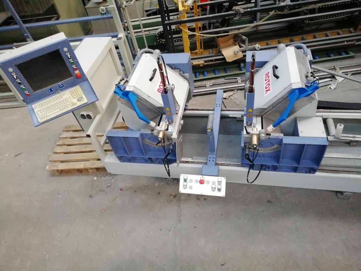 Used AUTOMATIC DOUBLE HEAD SAW ROTOX ZGS 314 YEAR 2008