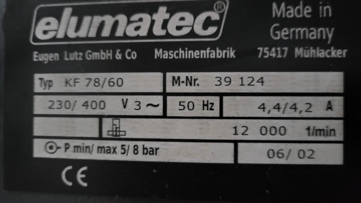 Używane FREZARKO - KOPIARKA ELUMATEC KF 78