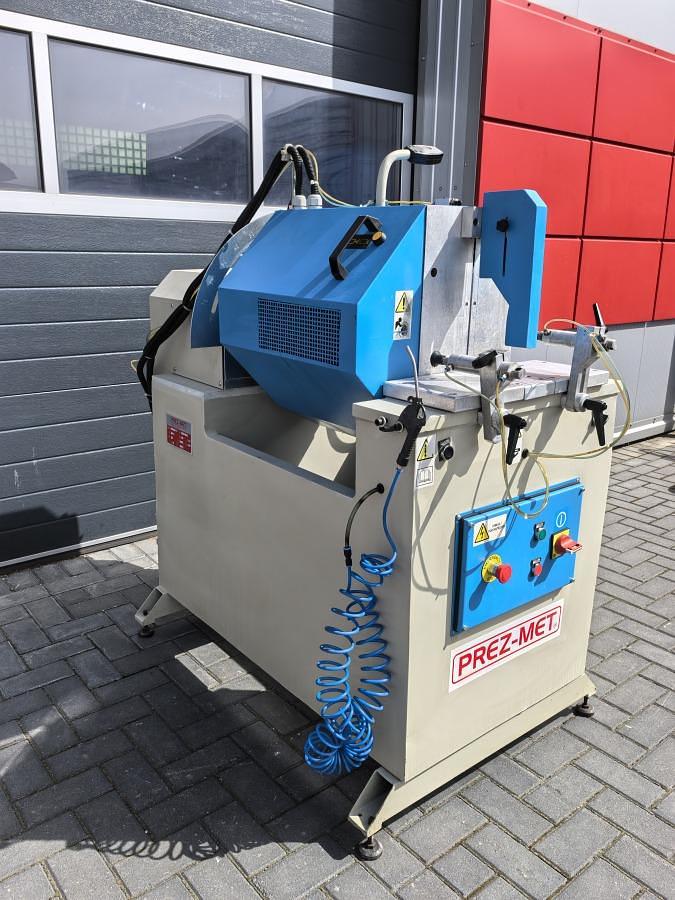 Used SINGLE HEAD SAW PREZ-MET MD 450 YEAR 2008