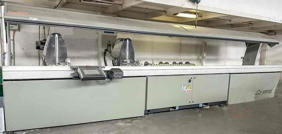 Używane PIŁA AUTOMATYCZNA DWUGŁOWICOWA EMMEGI PRECISION T2 PNEUMATICA TU/5 ROK 2012