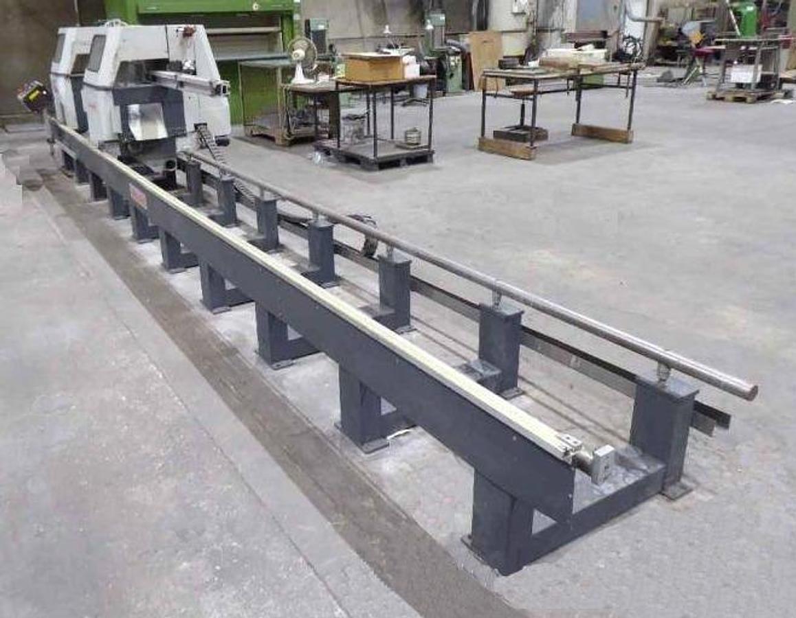 Used ELUMATEC DOUBLE-HEAD AUTOMATIC SAWING MACHINE DG 142 / 02 YEAR 2000