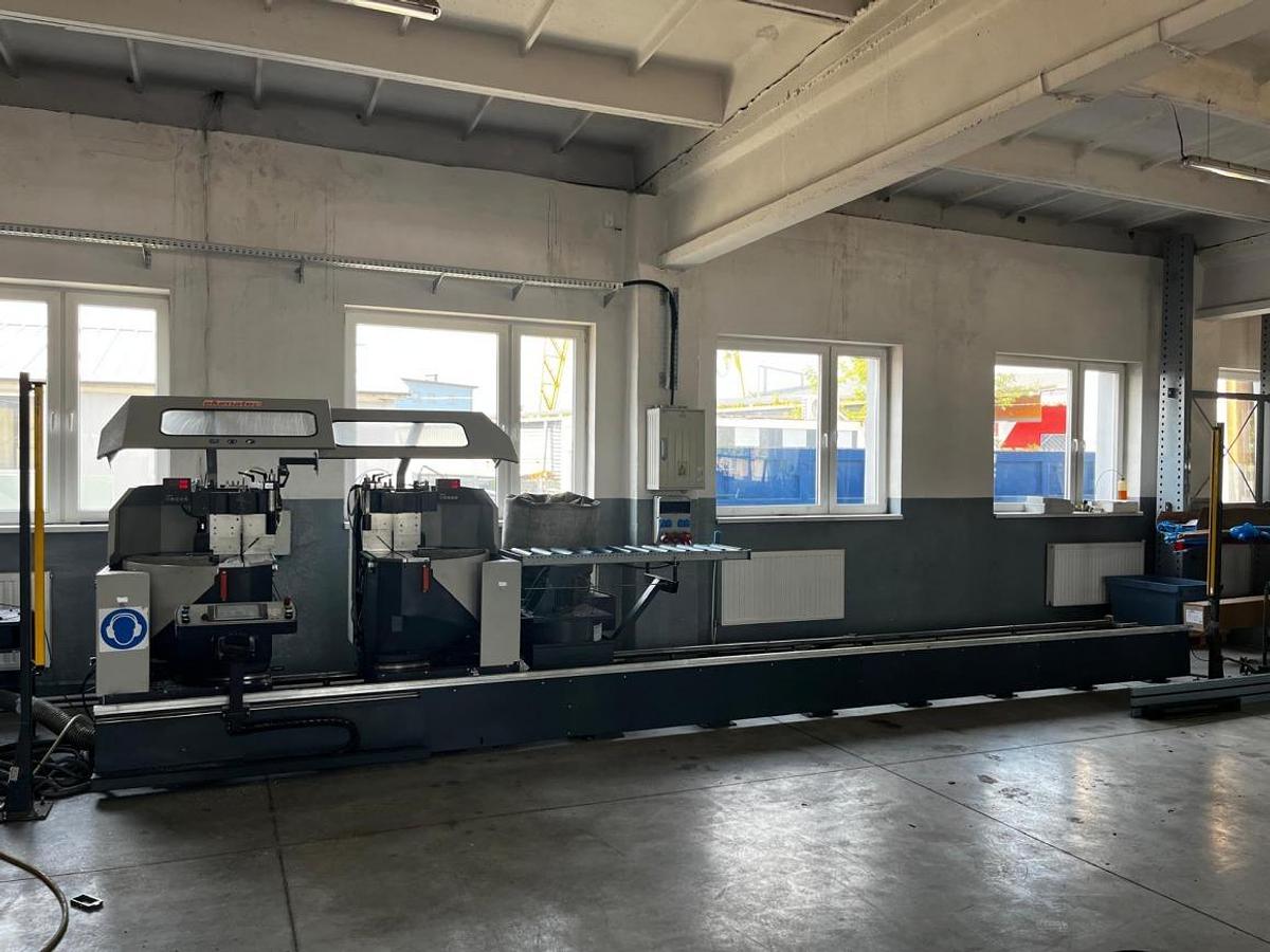 Used ELUMATEC DOUBLE-HEAD AUTOMATIC SAW DG 244/02 YEAR 2010