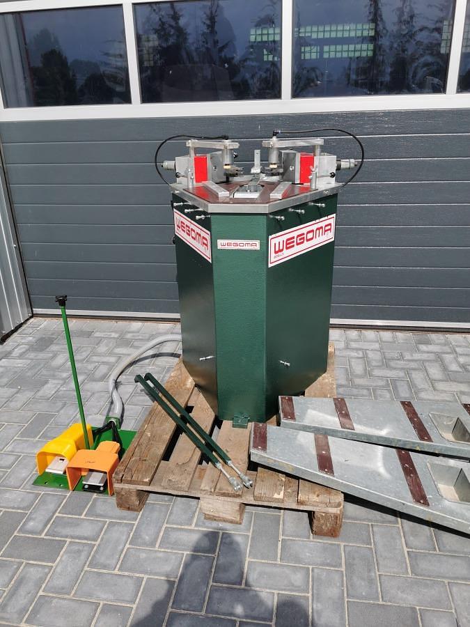 Used CORNER CRIMPING MACHINE WEGOMA EV 175 YEAR 2008