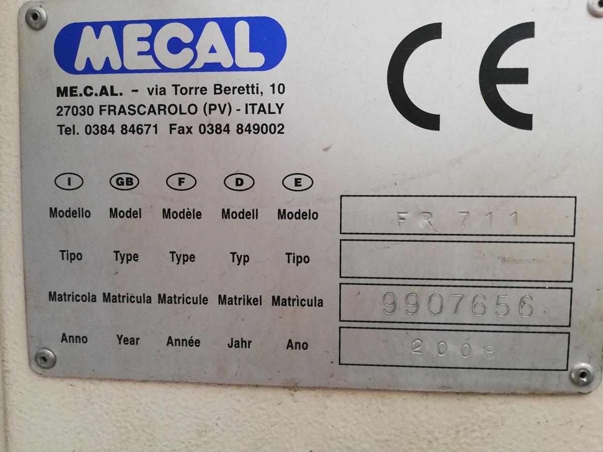 Used POLE MILLING MACHINE MECAL FR 711 YEAR 2008