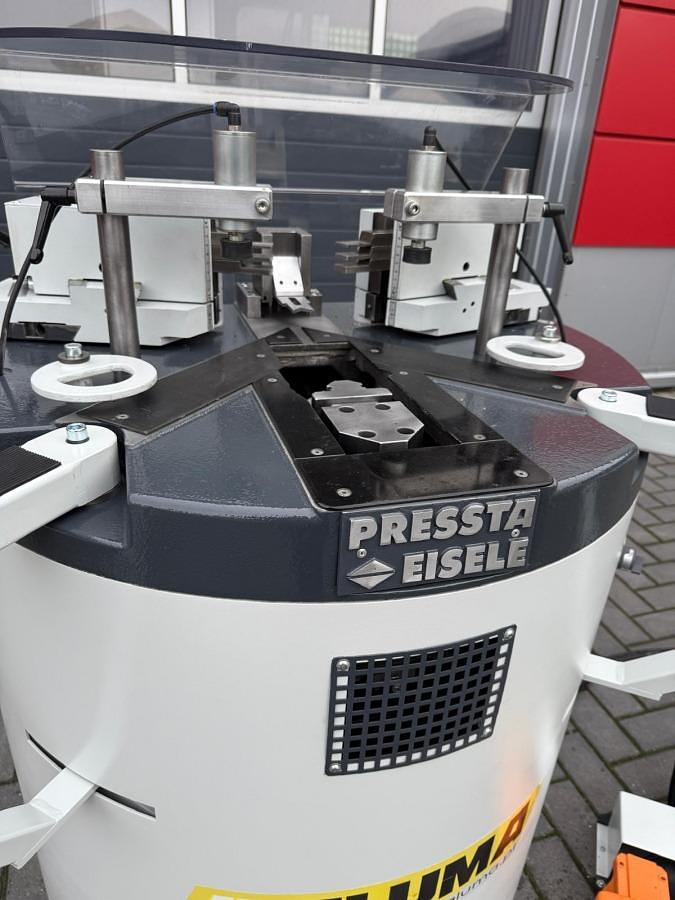 Używane ZAGNIATARKA / ZACISKARKA DO NAROŻY PRESSTA EISELE 5000 ROK 2013