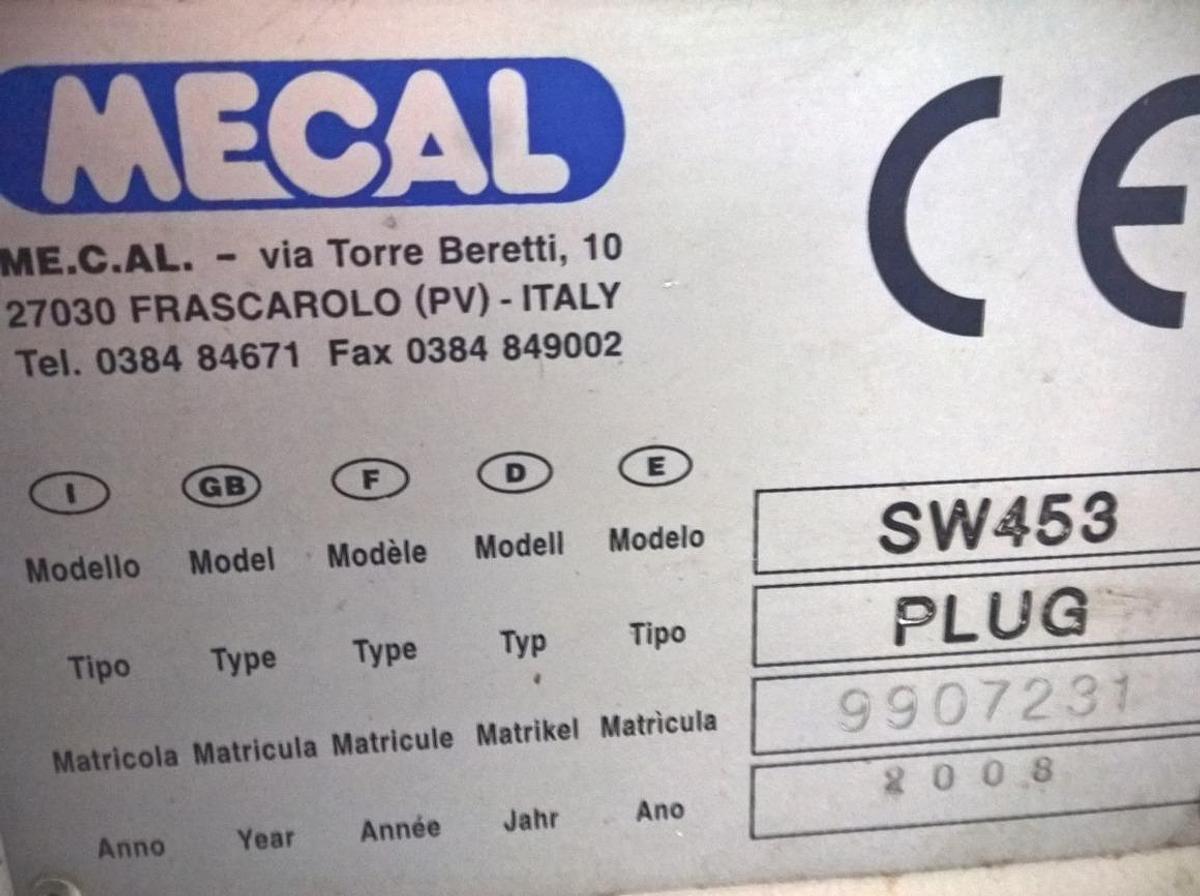 Używane PIŁA DWUGŁOWICOWA AUTOMATYCZNA DO AL I PCV MECAL SW 453 PLUG ROK 2008