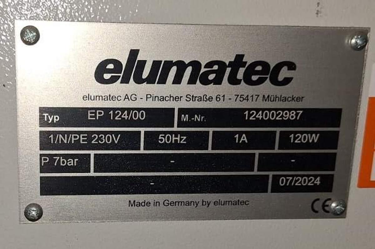 Używane ZAGNIATARKA/ZACISKARKA ELUMATEC EP 124/00 ROK 2024