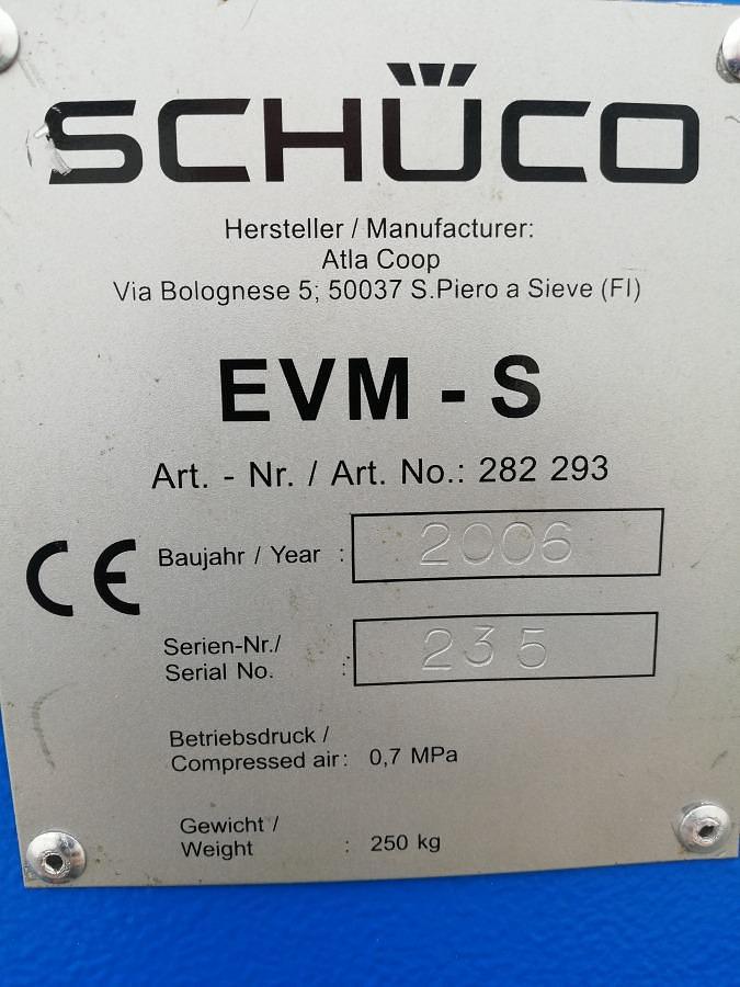 Używane ZAGNIATARKA / ZACISKARKA SCHUCO EVM - S ROK 2006