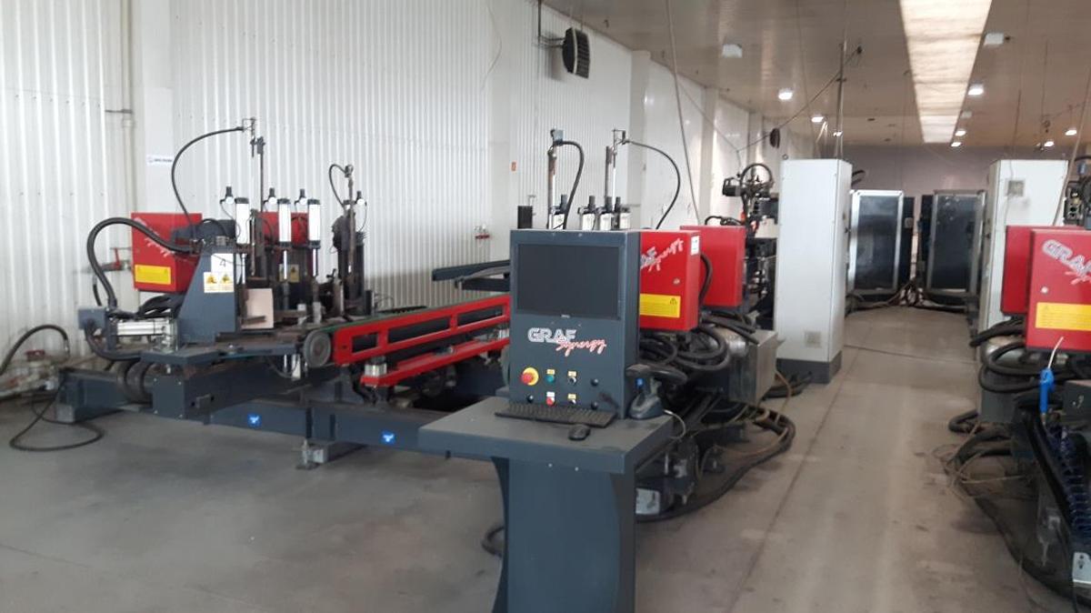 Used WELDING AND CLEANING LINE FIMTEC / GRAF SYNERGY YEAR 2010