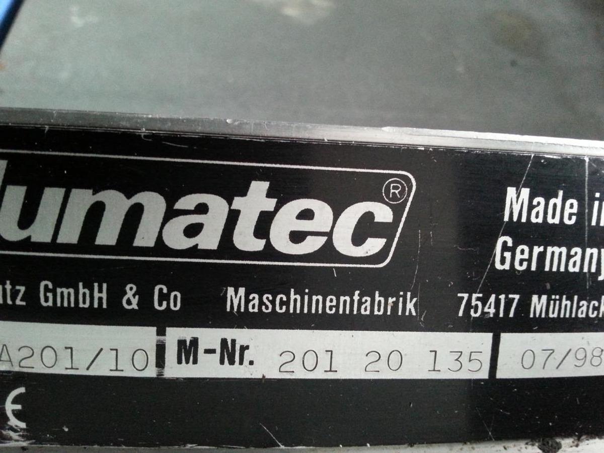 Używane PIŁA DO LISTEW PRZYSZYBOWYCH ELUMATEC GLS 192 Z PRZYMIAREM EMA 201/10 ROK 1998