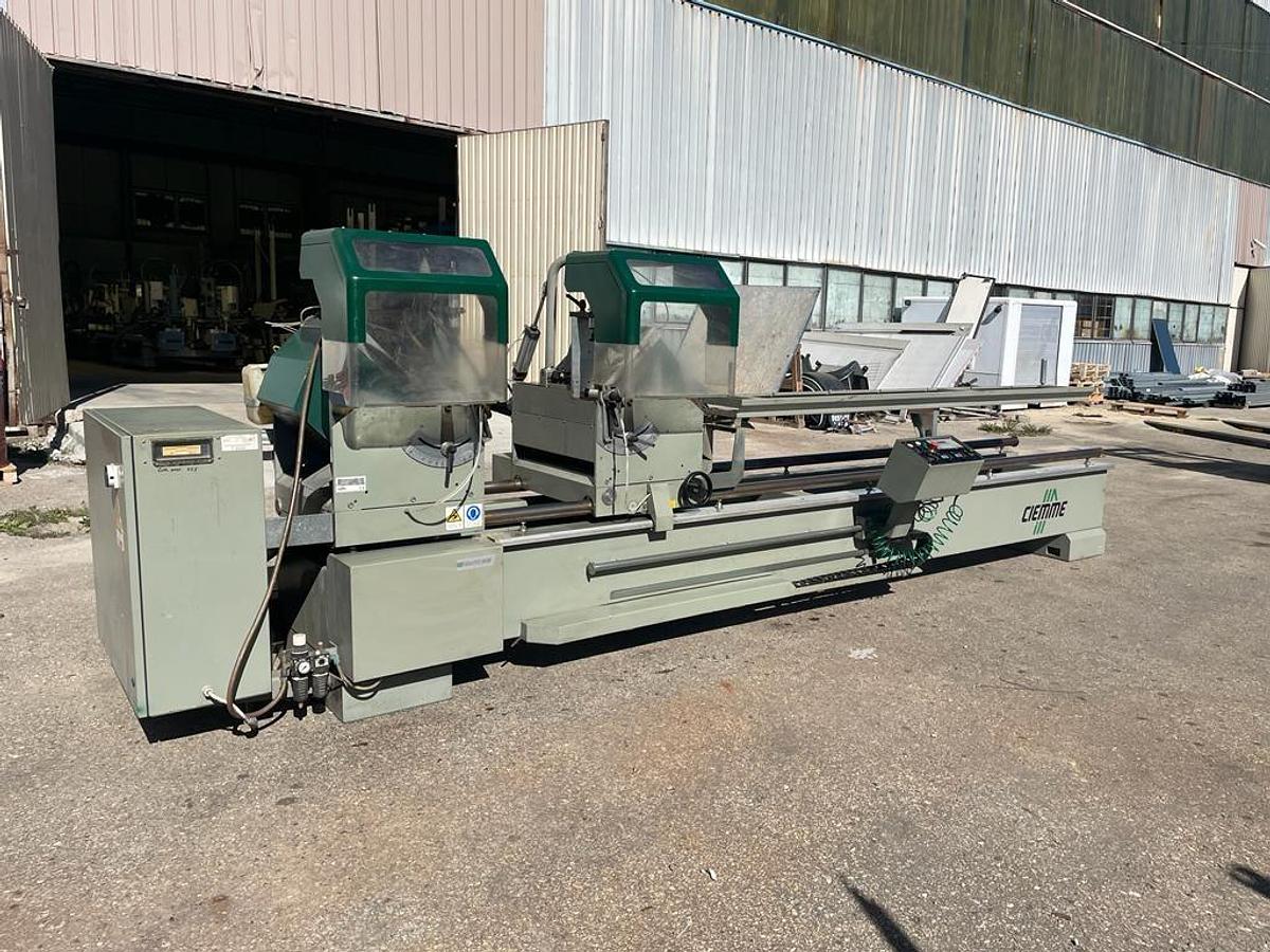 Used AUTOMATIC DOUBLE-HEAD CUTTING-OFF MACHINE CIEMME GRAFITE MEM TU/4 YEAR 2000