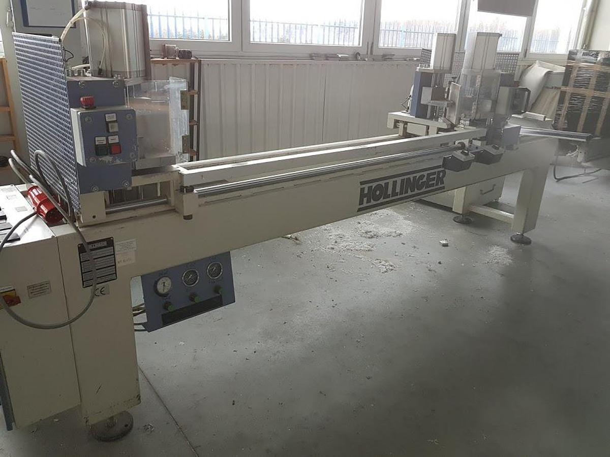 Used DOUBLE HEAD WELDING MACHINE HOLLINGER MSA - EE- 7 -SB -260 YEAR 2003