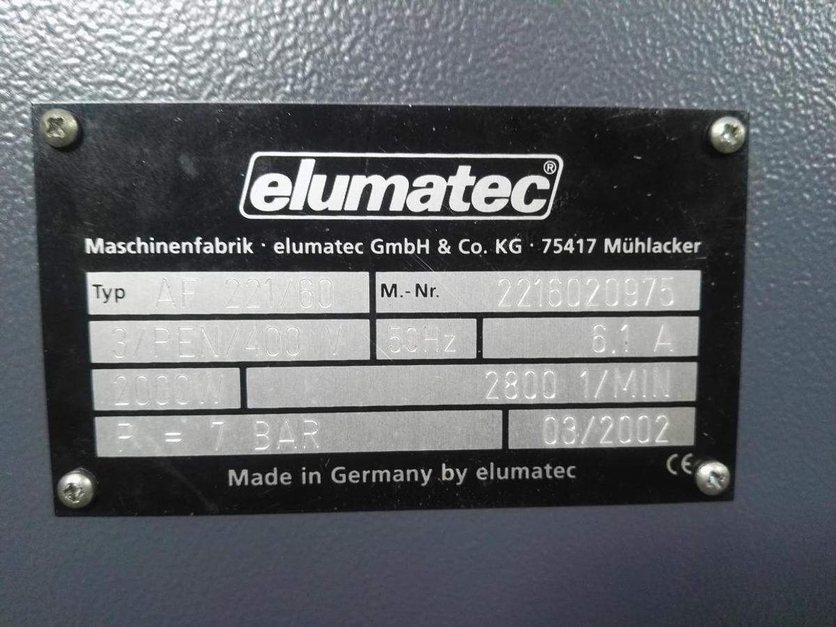 Używane FREZARKA DO SŁUPKA ELUMATEC AF 221 / 60 ROK 2002FREZARKA DO SŁUPKA ELUMATEC AF 221 / 60 ROK 2002