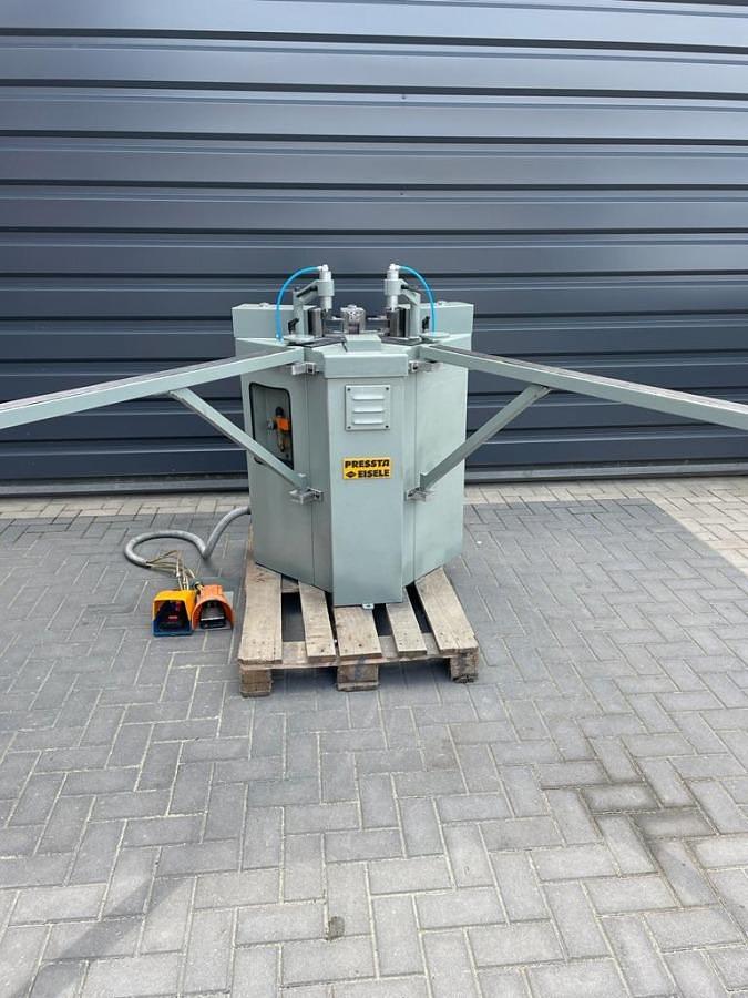 Used CORNER CRIMPING MACHINE PRESSTA EISELE PV 8