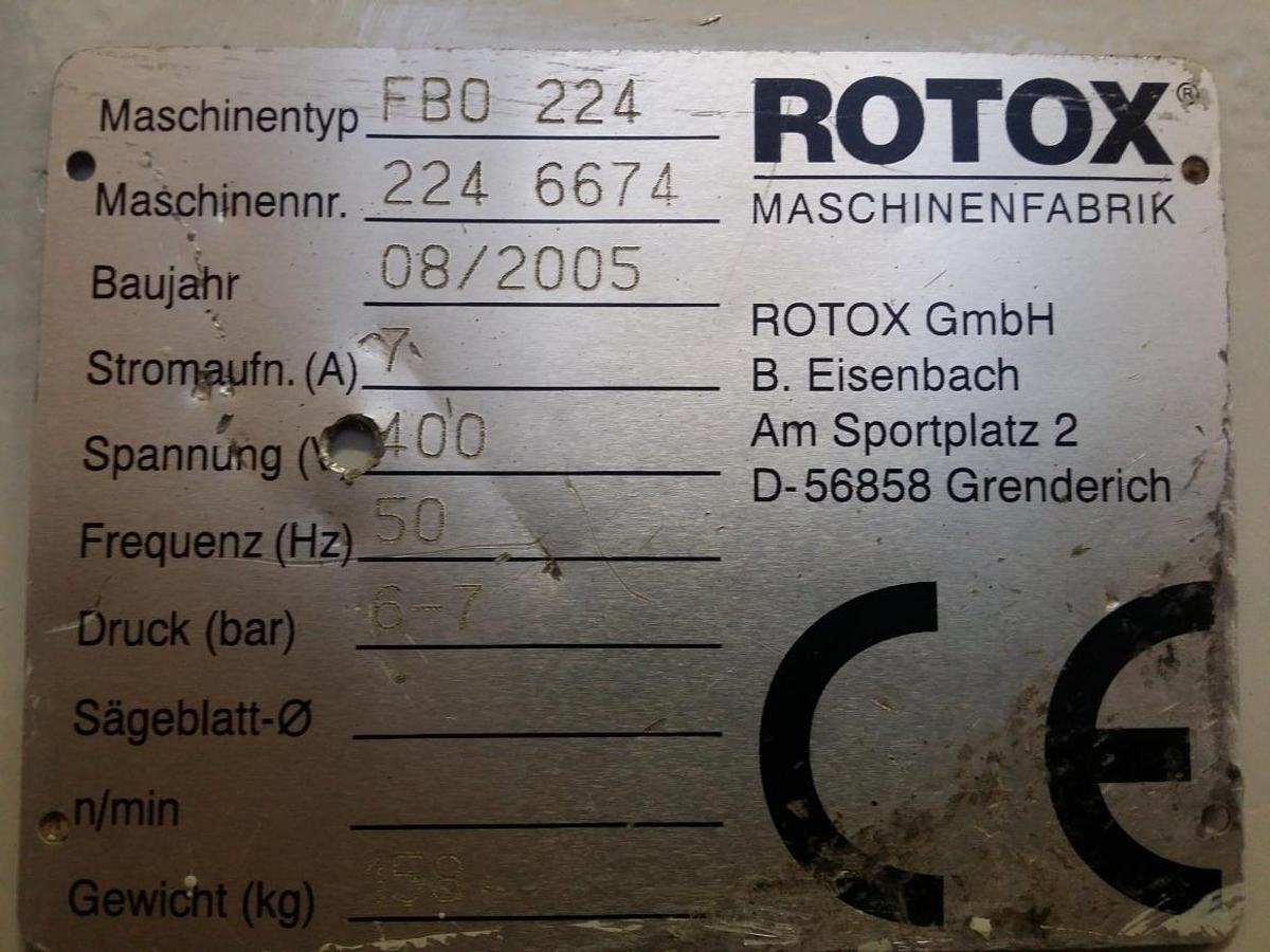Używane KLAMKOWNICA AUTOMAT ROTOX FBO 224  ROK 2005