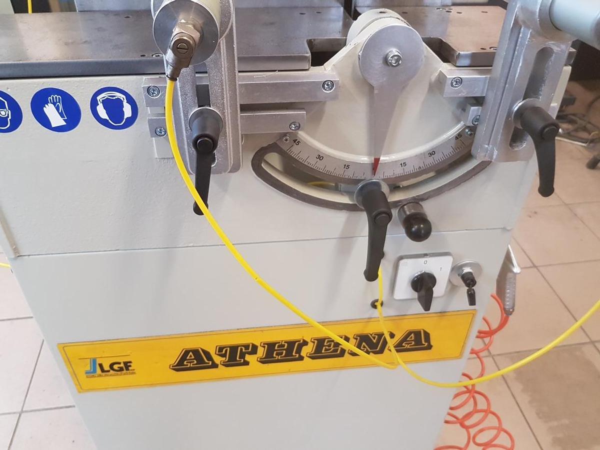 Used SINGLE HEAD SAW LGF ATHENA