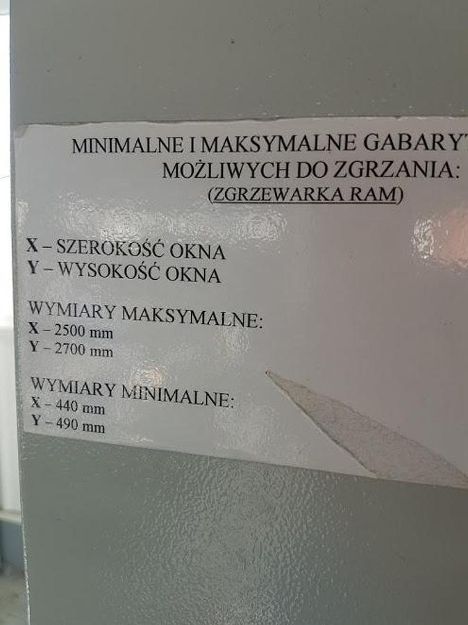 Używane LINIA ZGRZEWAJĄCO - CZYSZCZĄCA ROTOX ROK 2008