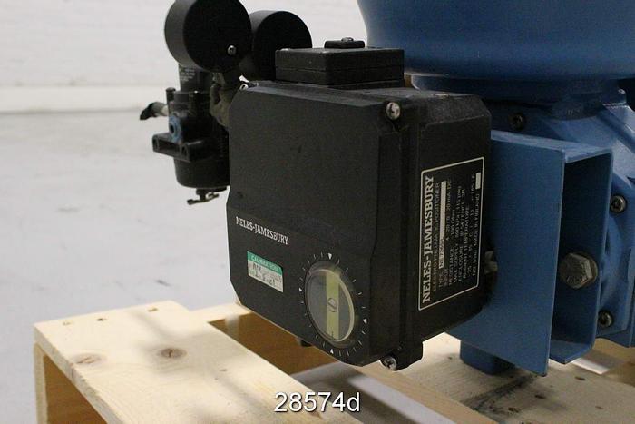 Used Neles Jamesbury R21CB088CCJK Vball Valve, 8", CG8M Body #28574